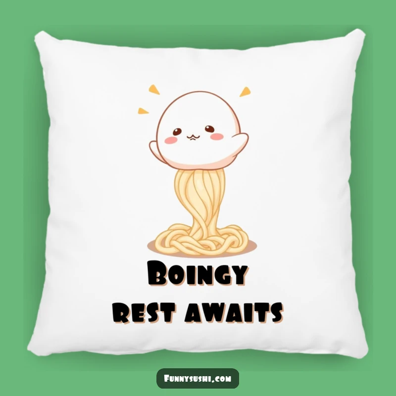 Cuddly Funny Mochi Udon Bounce Pillow: Soft Comfort with a Giggle