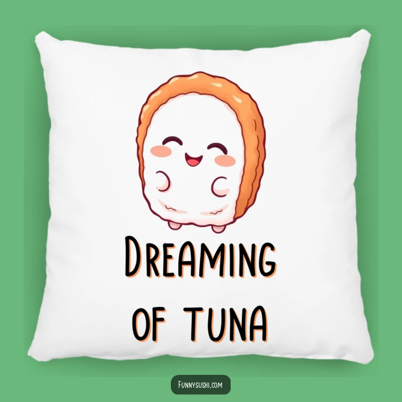 Funny Tuna Nigiri Pillow: Snuggle Up with a Smirking Delight